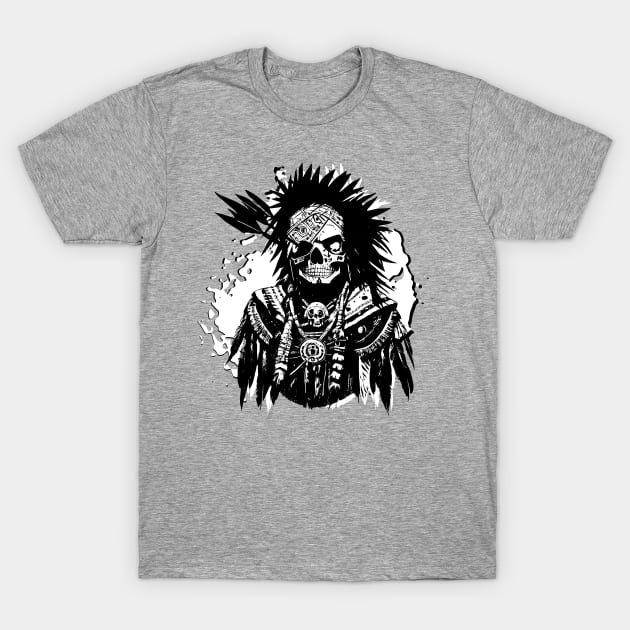 Tribal Death T-Shirt by Bongonation